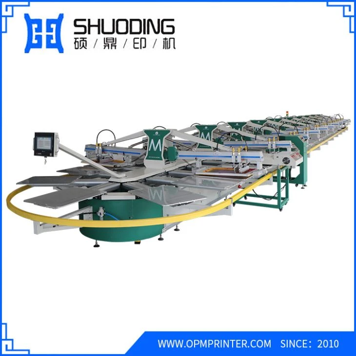 Semi Automatic Rotary Screen Printing Machine